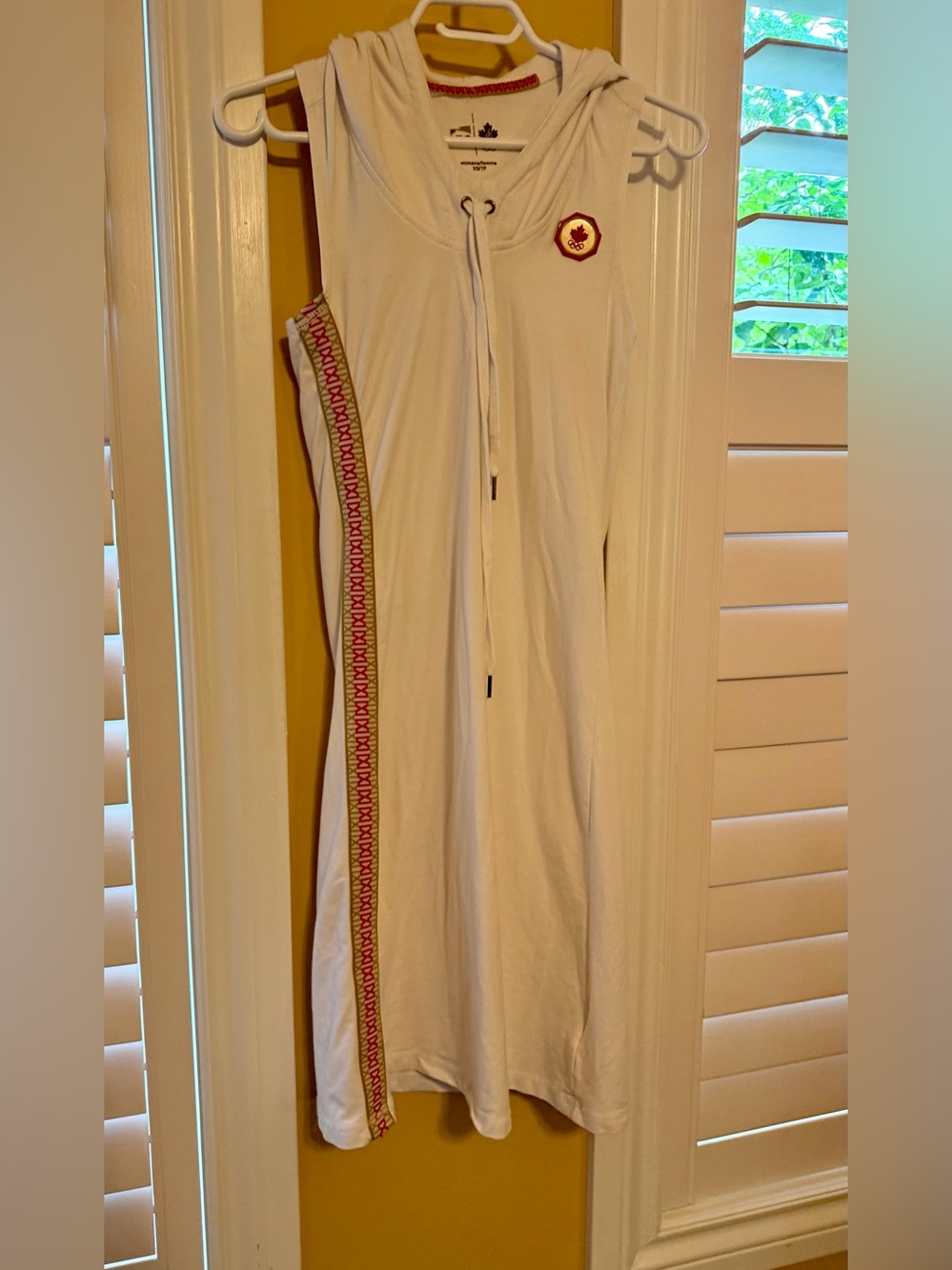 Hudson's Bay Co. 2008 Olympics Sleeveless Hoodie Mini Dress -XS Women's